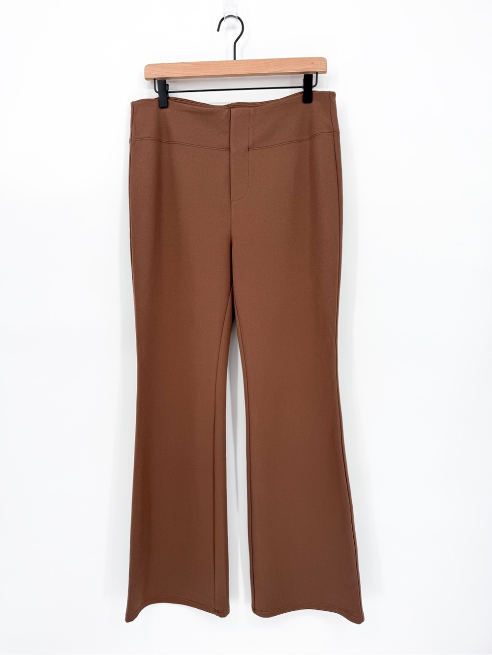 Halara Flex™ High Waisted Back Side Pocket Slight Flare Work Pants Large